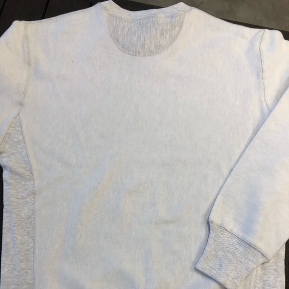 CHAMPION Reverse Weave Grey Crewneck Sweatshirt - Picture 5 of 9